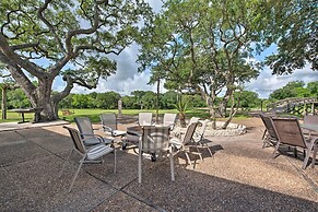 Lakefront Wallis Ranch w/ Private Beach & Patio!