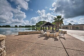 Lakefront Wallis Ranch w/ Private Beach & Patio!