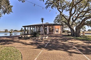 Lakefront Wallis Ranch w/ Private Beach & Patio!