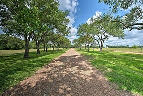 Lakefront Wallis Ranch w/ Private Beach & Patio!