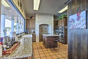 Lakefront Wallis Ranch w/ Private Beach & Patio!