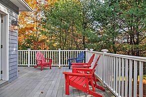 Beautiful Sandy Point Getaway w/ Wraparound Deck!