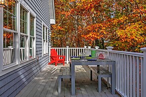 Beautiful Sandy Point Getaway w/ Wraparound Deck!