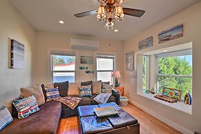 Steps to Lake! Charming Cabin: Pool Access & Decks