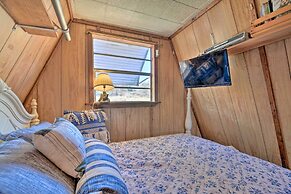 Steps to Lake! Charming Cabin: Pool Access & Decks