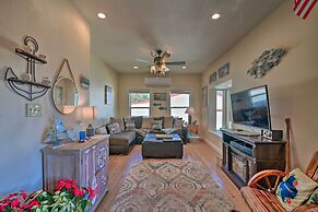 Steps to Lake! Charming Cabin: Pool Access & Decks