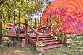 Steps to Lake! Charming Cabin: Pool Access & Decks