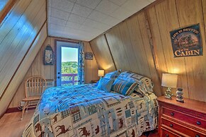 Steps to Lake! Charming Cabin: Pool Access & Decks