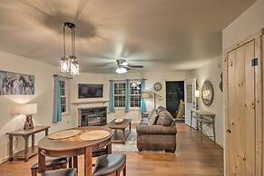 Fire Pit: Cozy Bryson City Cabin on Tuck River