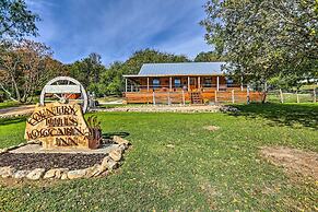 Cozy New Braunfels Family Cabin w/ Porch & Views!