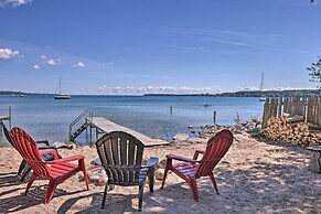 Rustic Suttons Bay Cottage: Shared Dock & Fire Pit
