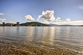 Downtown Coeur D'alene Rental: Steps to Lake!