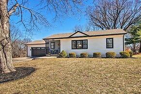 Emporia Family Home Near Downtown: Game Room!