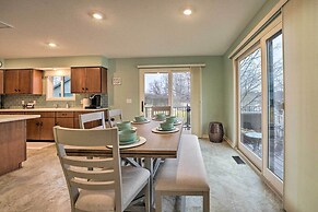 Family Home on Crystal Lake w/ Private Beach!