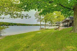 Family Home on Crystal Lake w/ Private Beach!