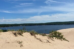 Family Home on Crystal Lake w/ Private Beach!