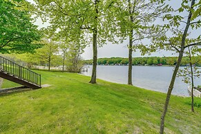 Family Home on Crystal Lake w/ Private Beach!