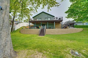 Family Home on Crystal Lake w/ Private Beach!