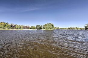 Lakefront Retreat w/ Patio, Grill + Boat Dock!
