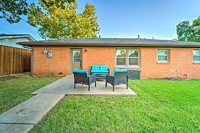 Accessible Lubbock Home w/ Yard: Near Texas Tech!