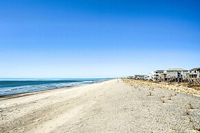 Oak Island Home w/ Pool: Walk to Long Beach!