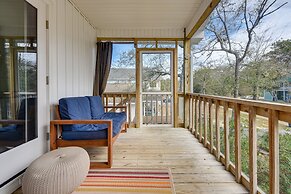 Oak Island Home w/ Pool: Walk to Long Beach!