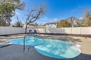 Oak Island Home w/ Pool: Walk to Long Beach!