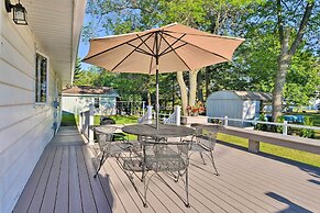 Lake Huron House w/ Grill + Beach Access!