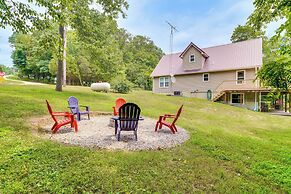 Modern Eckerty Home w/ Deck on Patoka Lake!