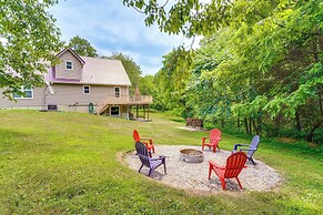 Modern Eckerty Home w/ Deck on Patoka Lake!
