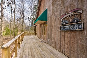 Quaint 'lakeside' Cabin w/ Pond & Fire Pit!