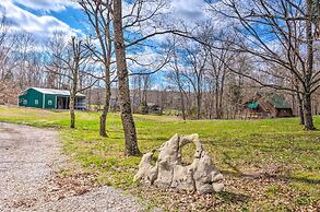 Quaint 'lakeside' Cabin w/ Pond & Fire Pit!