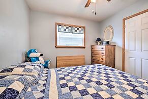 Walk to Beach: Lakefront Pocono Escape w/ Fire Pit