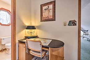 Walk to Beach: Lakefront Pocono Escape w/ Fire Pit