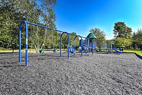 Walk to Beach: Lakefront Pocono Escape w/ Fire Pit