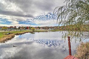 Walk to Beach: Lakefront Pocono Escape w/ Fire Pit