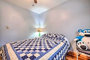 Walk to Beach: Lakefront Pocono Escape w/ Fire Pit