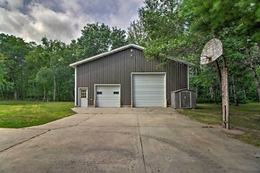 Spacious Verndale Home w/ Backyard Fire Pit!