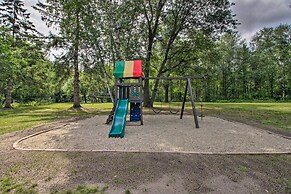 Spacious Verndale Home w/ Backyard Fire Pit!