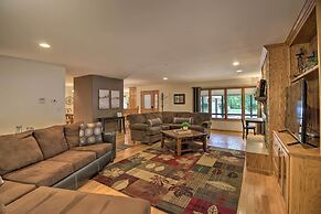 Spacious Verndale Home w/ Backyard Fire Pit!