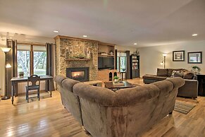 Spacious Verndale Home w/ Backyard Fire Pit!