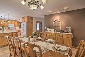 Spacious Verndale Home w/ Backyard Fire Pit!