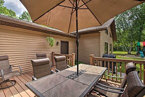 Spacious Verndale Home w/ Backyard Fire Pit!