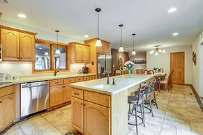 Spacious Verndale Home w/ Backyard Fire Pit!