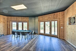 Theater + Scenic Views: Valley Springs Cabin!