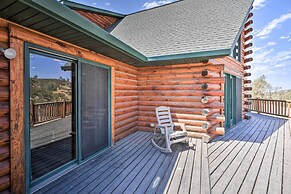 Theater + Scenic Views: Valley Springs Cabin!