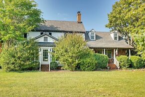 Terre Haute Manor Farmhouse w/ Gardens & Deck!