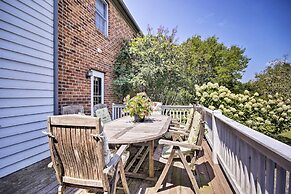Terre Haute Manor Farmhouse w/ Gardens & Deck!