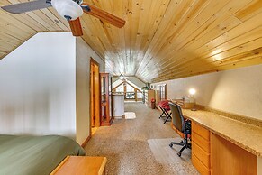 Updated Garden Valley Home w/ Fire Pit & Game Room