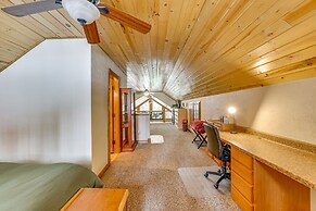 Updated Garden Valley Home w/ Fire Pit & Game Room